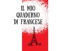 QUADERNO IN NERO A RIGHE ALTERNATE LILLA PER IPOVEDENTI (FRANCESE): Formato A4-Linee nere ad alto contrasto-alternanza di righe bianche e lilla di 9 ... personalizzata per il quaderno di francese