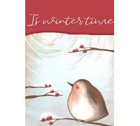 Quaderno Is Winter Time: Quaderno a righe da 10 mm /10 mm lined exercise book: Is Winter Time