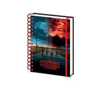 Stranger Things Minde Flayer - Cuaderno de notas en espiral (tamaño A5), diseño de flores