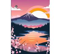 Quaderno Kirei A4 - Copertina Giapponese 3, Pagine a Righe - 90g/m2