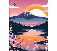 Quaderno Kirei A4 - Copertina Rigida Giapponese 3, 96 Pagine a Quadretti - 90g/m2