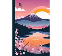 Quaderno Kirei A5 - Copertina Rigida Giapponese 3, 76 Pagine a Righe - 90g/m2