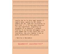 Quaderno linea Quaderni Zuccherini Narciso e Boccadoro