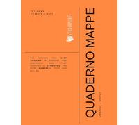 Quaderno Mappe: Quaderno Mappe - Crea le tue Mappe a mano - 100 Mappe - senza Pagine Strutturate - con Indice delle Mappe compilabile