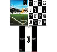 QUADERNO Maxi A4-5 pezzi quadernone JUVENTUS official products fantasie assortite - QUADRETTO 5 mm - SEVEN scuola 2019/20 max q.ty + 30% fogli