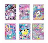 QUADERNO maxi quadernone 5 pezzi SEVEN SJ GANG GIRL RIGO A - rigo 1/2a elementare MAX qty + 30% fogli