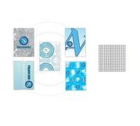 Quaderno maxi SSC NAPOLI - Rigatura Q - Conf. 6 pz.