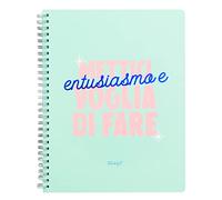 Quaderno - Mettici entusiasmo e voglia di fare