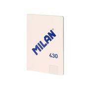 MILAN® Quaderno incollato, carta a quadretti, 48 fogli A4, serie 1918, beige