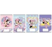 Quaderno Minnie Mouse A5/16K colore. tre righe (20 copie)