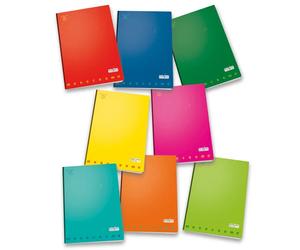 Quaderno Monocromo 100 Pigna - A4 - 1 Rigo senza Margini - 02298881R (Assortiti