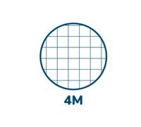 Quaderno Monocromo A5 quadretto 4mm 60 fogli 80gr cartonato Pigna