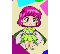 Quaderno Notebook scuola formato A5 Manga rosa