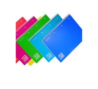 Quaderno One Color - A5 - quadretto 4mm - 80 fogli - 80gr - spiralato - copertina ppl - Blasetti