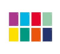 Quaderno Pacsa Basic Multicolore Din A4 80 Pagine 21,5 x 31,5 cm 10 Pezzi
