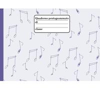 QUADERNO PENTAGRAMMATO: Per bambini e ragazzi alle prime esperienze musicali, con righi spaziosi, etichetta in copertina, tabella di indice iniziale ... 60 pagine numerate. COPERTINA DI COLORE VIOLA