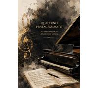 Quaderno Pentagrammato Per Studenti - 80 pagine: Per Conservatorio, Liceo Musicale, Amanti della Musica