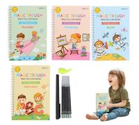 Quaderno per esercizi di calligrafia, pratico libro di scrittura per, Pratica scrittura per il, Libri di tracciamento di lettere e numeri, calligrafia prescolare, quaderno di pratica scanalato