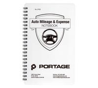 Quaderno per il calcolo del chilometraggio e delle spese auto - Registro chilometrico del veicolo per tenere traccia di oltre 400 viaggi o sessio