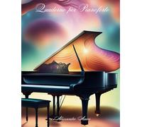 Quaderno per pianoforte: 100 pagine per annotare le tue composizioni. 6 pentagrammi (chiave di violino e chiave di basso) per pagina. Comprende un ... Formato A4. Perfetto anche come regalo.