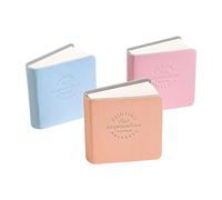 Quaderno per schizzi tascabile - Quaderno per schizzi da 300 g/m², 3 pezzi, 48 pagine | Mini quaderni di schizi ad acquarello quadrati portatili in tinta unita per scuole d'arte, viaggi e aule