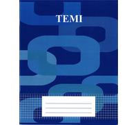 Quaderno Pigna Temi Blu Medio Quadretti 5 mm. Confezione 15 Pezzi cm. 20x25
