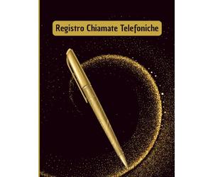 Quaderno precompilato per segreteria, centralino e reception: per registrare tutte le chiamate ricevute e le relative informazioni