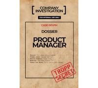 Quaderno Product Manager - TROPP SECRET: Il dossier riservato per chi trasforma il caos in una roadmap | 120 pagine a righe - Idea regalo divertente per Product Manager