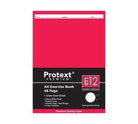 Quaderno Protext A4 a righe E12, 48 pagine, 12 mm, copertina protettiva in polip