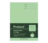 Quaderno Protext con terzi punteggiati, 64 pagine, 330 x 245 mm, durevole e di l