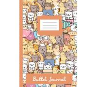 Quaderno Puntinato Bullet Journal: Notebook - Agenda - Quaderno con pagine a puntini - Per prendere Appunti, Disegnare, Scrivere- 120 Pagine - Per ... Pagine - Gatti - Appunti Disegni Scrittura