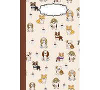 Quaderno Puntinato: Formato A5 | 160 Facciate, 80 Pagine | Verisione : Cagnolini: Quaderno puntinato A5 | Appunti, disegno, bullet journal, scrivere, per la scuola, svago | Cagnolini
