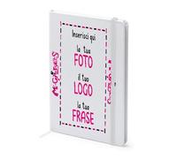 Quaderno Ricordo Per Occasioni Speciali Personalizzabile Con Nomi per Dediche - Data- Matrimonio-Laurea-Battesimo-Compleanno-21Cmx14,4Cm (Personalizzabile)