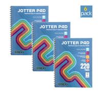 Quaderno Rilegato A Filo Metallic A4 Con Pagine Rigate 220 80gsm Confezione Da 6