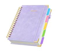 Quaderno rilegato a , formato B5, con sezione staccabile, per documentazione e documentazione, per studiosi, educatori, lezioni, corsi e pianificazione della ricerca