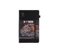 Quaderno - Schizzi - Sakura - 80 pagine - 13x21cm - Nero