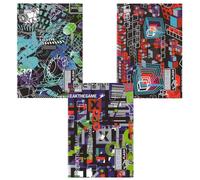 Quaderno scuola A4 100gr COMIX FLASH Q - quadretti da 5 mm con margine