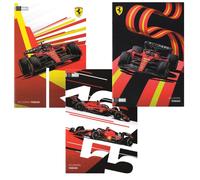 Quaderno scuola A4 100gr FERRARI Q - quadretti da 5 mm con margine