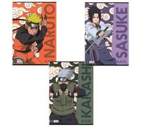 Quaderno scuola A4 100gr NARUTO SHIPPUDEN Q - quadretti da 5 mm con margine
