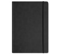 Quaderno Silvine A4 Executive Soft-Feel A Righe Con Nastro Marker Nero (198BK)
