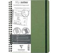 Quaderno spiralato Age Bag, My.Notes 16x21 marg.stacc. 60F DOT Verde