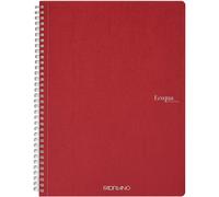 Quaderno Spiralato EcoQua Original Fabriano - A4 - 1 Rigo senza Margini - 192902