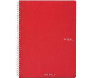 Quaderno Spiralato EcoQua Original Fabriano - A4 - 1 Rigo senza Margini - 192902