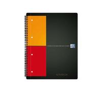 Blocco spiralato International Activebook - 5mm con margine - 240 x 297mm - 80gr - 80 fogli - Oxford