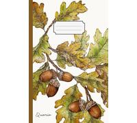 Quaderno tascabile: quaderno a righe, formato piccolo per appunti, pensieri, scrittura | notebook-journal 100 pagine | Alberi - Quercia