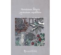 Quadernone appunti a righe A4 Animali del bosco sfondo grigio: Quadernone A4 a righe - copertina a finitura opaca - 80 pagine per i tuoi appunti o per i tuoi pensieri