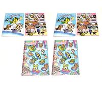 QUADERNONE QUADERNO TOKIDOKI 6 pezzi SCUOLA a quadretti 1 cm Panini + OMAGGIO PENNA GLITTERATA