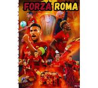QUADERNONE ROMA: BELLISSIMO QUADERNONE A RIGHE DELLA ROMA CAMPIONE CONFERENCE LEAGUE