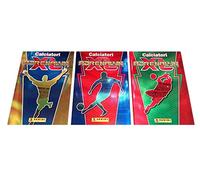 QUADERNONI Panini Calciatori 3 pezzi SCUOLA quadretti Q 5 mm con margine + omaggio matita