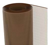 Quadra 05 Marrone 1 x 5 m Rete Protettiva in Plastica per Balconi Cancelli e